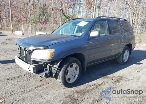2005 Toyota Highlander Limited z USA, uszkodzony, nr VIN JTEEP21A150088418